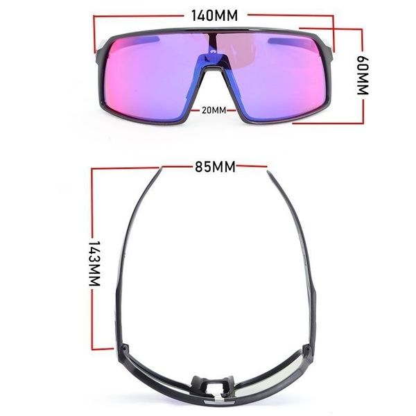 

sports oo9406 outdoor bicycle goggles designer sunglasses for women 3 lens polarized tr90 pchromic cycling glasses golf fishing running men, White;black