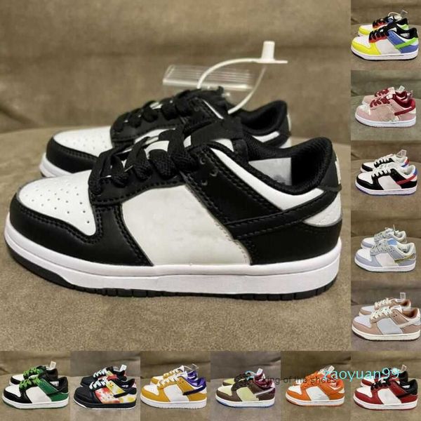 

2023 sbchildrens kids sb designer casual shoes boy girl black white panda sports sneakers chunky obsidian dunks low