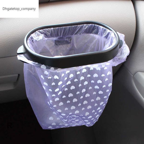 

car trash bag auto trash can foldable car organizer frame vehicle frame garbage bag storage hanging holder auto car accessories