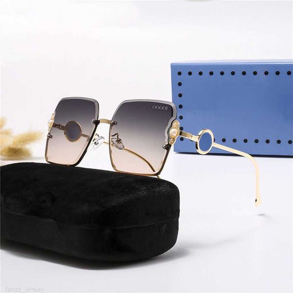 

designer sunglasses summer pearly sun glasses fashion women eyeglasses 5 colors good qualityfor man woman, White;black