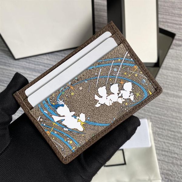 

classic luxurys 2021 womens cardholder casual credit card holders cowhide leather ultra slim mens wallet packet coin purse for men296t, Brown;gray