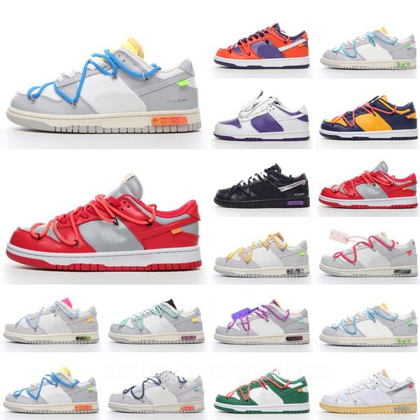 

2022 off authentic low futura ow collection 01 of 50 athletic shoes powder blue unc mummy black white red chicago mens women outdoor sneaker