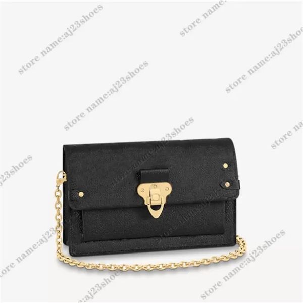 

vavin wallet chain bag letter flower embossed print luxury designer bags compact wallet purse cross body bag m67839275b