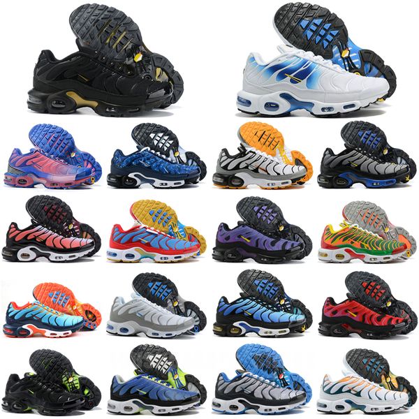 

running shoes trainers sports sneakers triple red black sunset gradient hyper jade blue spider web crater royal worldwide neon tn plus men w