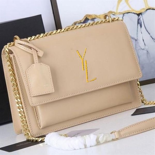 

sunset designer bags luxury bag classic latest color woman shoulder chain handbag toothpick pattern leather woman handbags casual bags