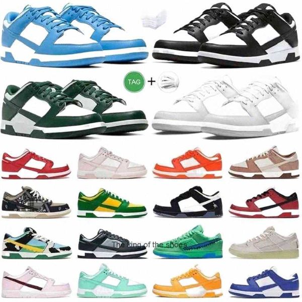 

2023sbdesigner sb low mens women skate casual shoes dunkes chunky grey georgetown midas atlas lost unc coast chicago black white laser orang