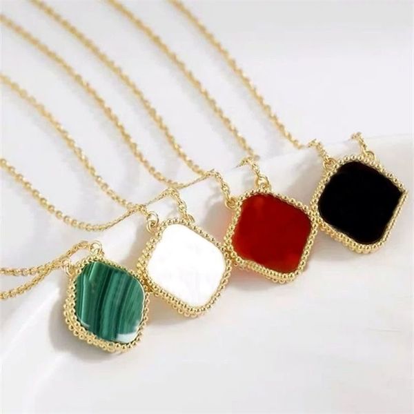 

accessories pendant necklaces luxury jewelry designer pendants four leaf clover plated silver gold for women trendy designers mens chains vi