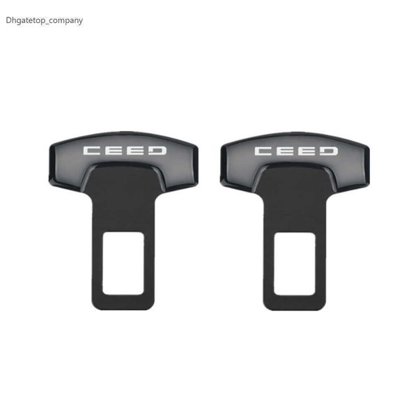 

for kia ceed rio 3 4 sorento cerato accessories safety belt buckles car seat safty belt alarm canceler ser 2pcs