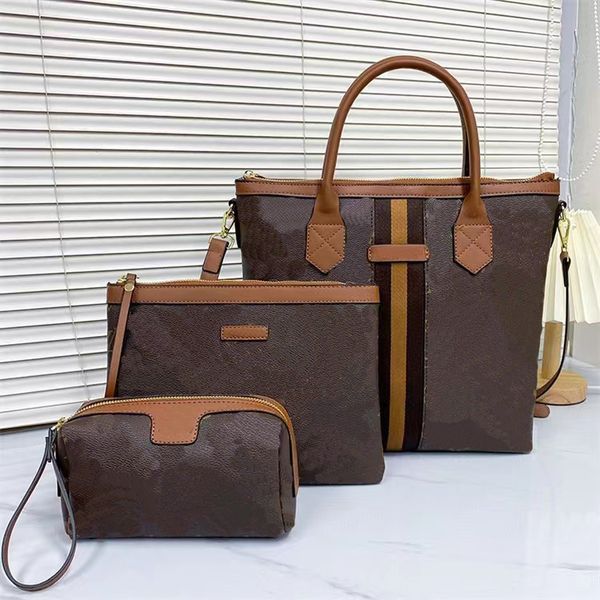 

women shoulder tote bags handbags luxury large capacity fashion girl shopping bags purse clutch bag wallet 3pcs/set or 2pcs/set juge1230-60