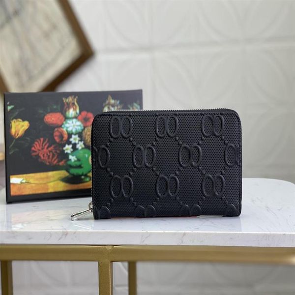 

2021 fashion designers wallets luxurys mens women leather bags classic bee tiger snake letters purses original box di309j, Red;black