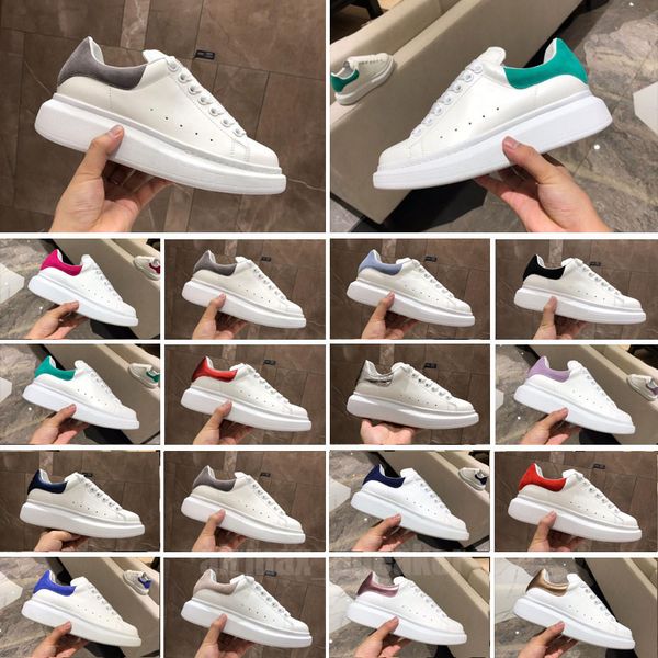 

casual shoes espadrilles trainers women flats platform sneak designer oversized white leather luxury velvet suede womens lace up, Black