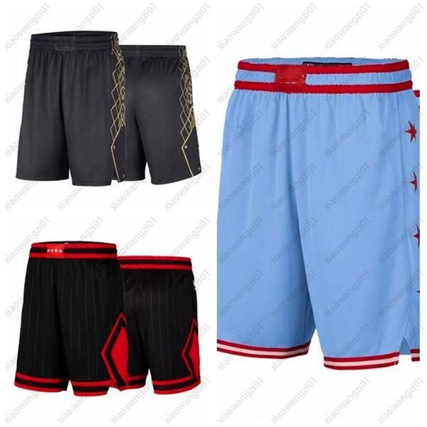 

basketball shorts mj jd men city 2020-21 pants black blue performance2458