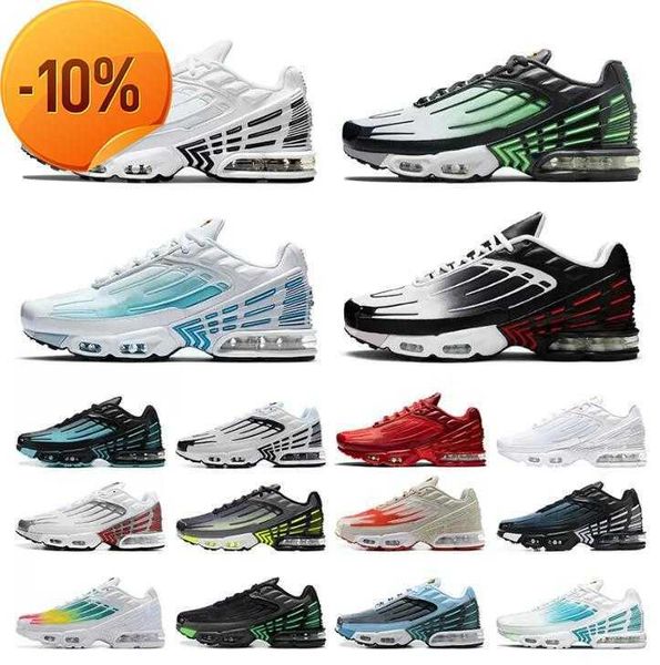 

new og tn plus tuned 3 iii 2 og 2023 men women trainers all white black silver air laser blue tns sport sneakers leather obsidian max 1th.
