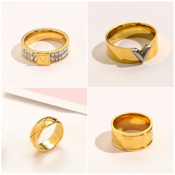 

highly quality luxury jewelry designer screw rings women love ring charms wedding supplies 18k gold plated stainless steel ring fine finger, Slivery;golden