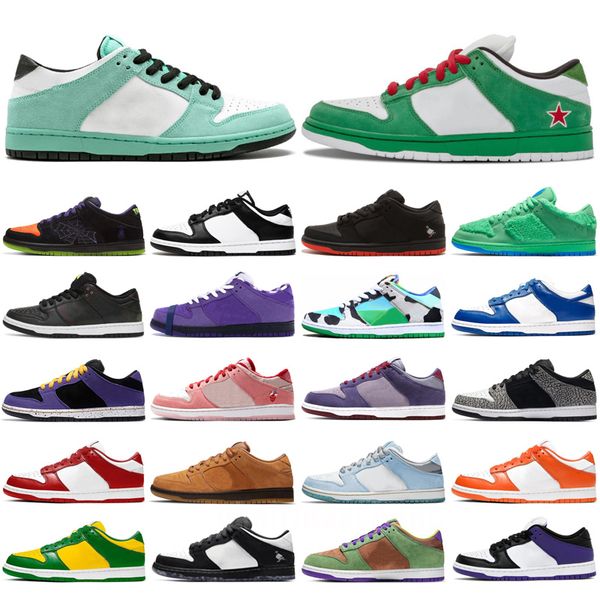 

dunks running shoes mens trainers gai sneakers university blue red syracuse grey fog paisley easter white mint outdoor sports panda designer