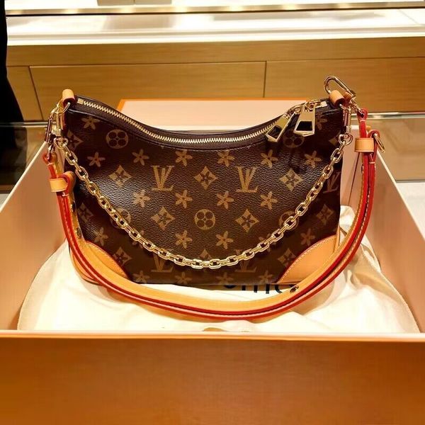 

boulogne shoulder bag crossbody bags designer handbag women purse wallet with chain m45831 m45832 leather underarm bag