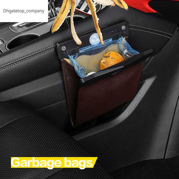 

led double use vehicle car storage bag for moth basket for moth styling dust seat return