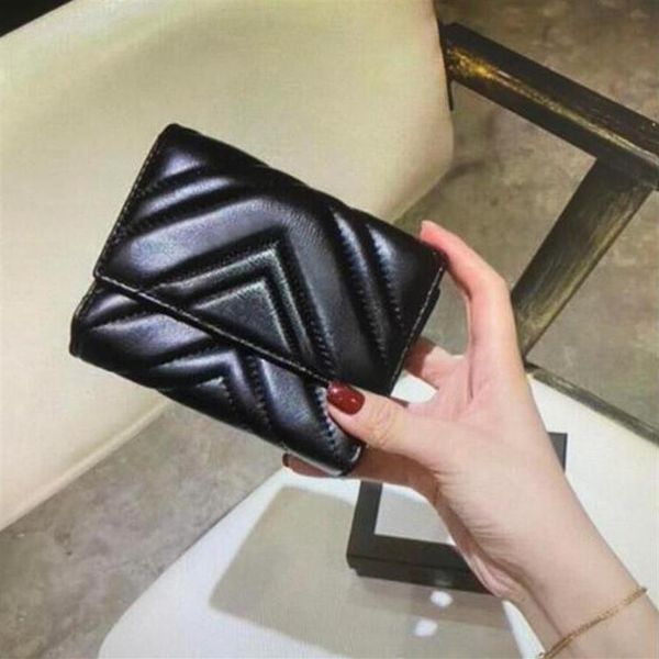 

bag 474802 marmont short card clutches wallets credit coin purse real quilted pouch woman women main leather wallet holder npmr266f