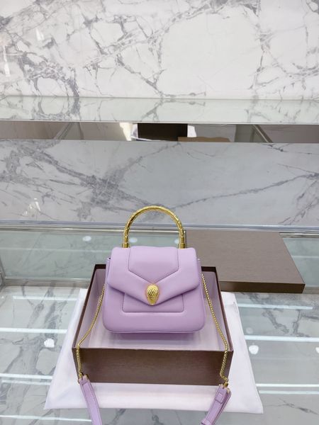 

2022 first choice designer purple classic new small handbag