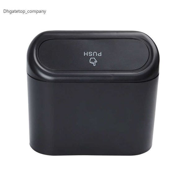 

hanging car dustbin plastic storage bin square dustbin pressure type dustbin interior accessories