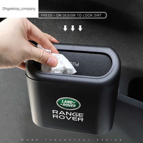 

in-vehicle trash can car garbage case storage bucket accessories for land rover range ander discovery sport evoque 3 4