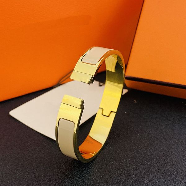 

letter bangles luxury screw bracelet homme enamel bracelets for teen girls aesthetic matching friendship designer braceletes pulsera have lo, Black