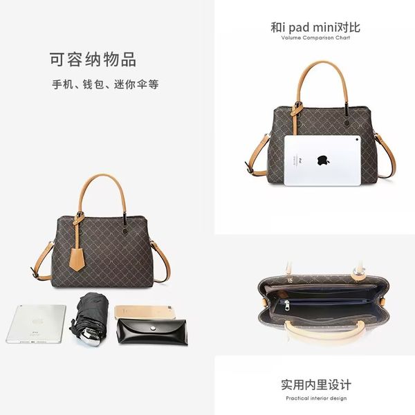 

new shopping bag luxury designer handbag tote bags women single chain large capacity winter crossbody