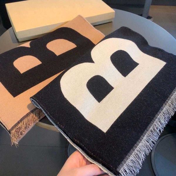 

fashion warm scarf winter letters scarves elegant shawl for man women 2 colorsfor man woman, Blue;gray