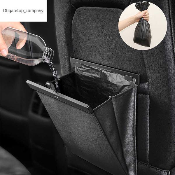 

baseus car trash bin garbage bag for car back seat garbage bin trash basket organizer storage bag car accessories