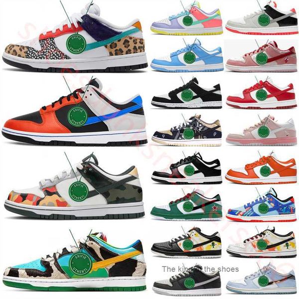 

2023 sbshoes sb dunks low sb mens womens lows medium olive panda black safari mix unc syracuse grey fog kentucky chicago triple pink trainer