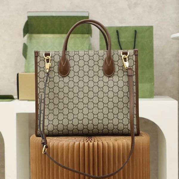 

luxurys designers women totes fashion bags vintage printing quality high shoulder bag classic crossbody handbags purses ladies composite bag