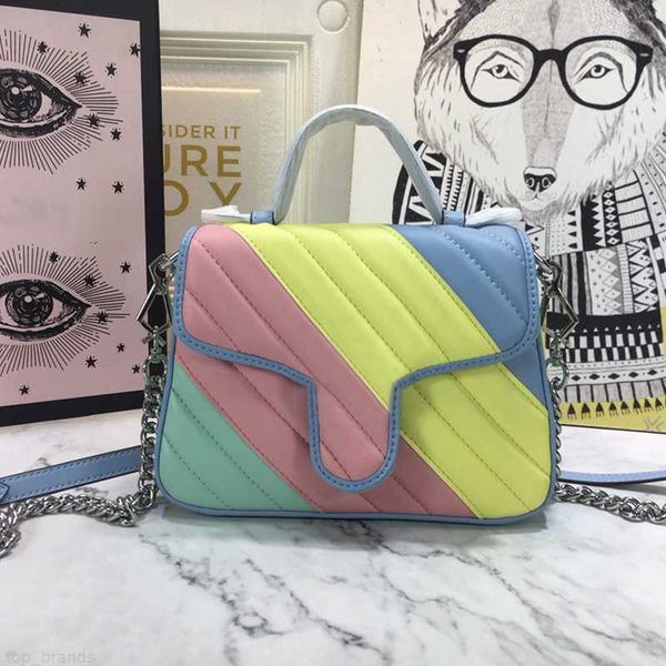

2023 fashion luxury classic marmont ladies mini chain shoulder bag designer brand messenger handbags wallet crossbody bags top