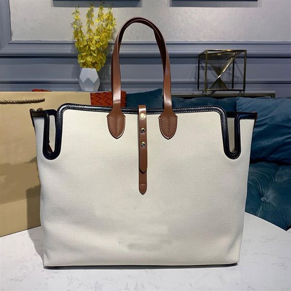 

large capacity handbag canvas bags tote bag fashion letter pattern detachable zipper storage purse plain high-capacit2186