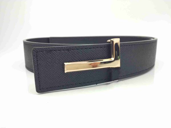 

men's and women's designer luxury belts t buckle fashion brand men high-quality genuine leather belt c1-c3 for mens width 3.8cm c4, Black;brown
