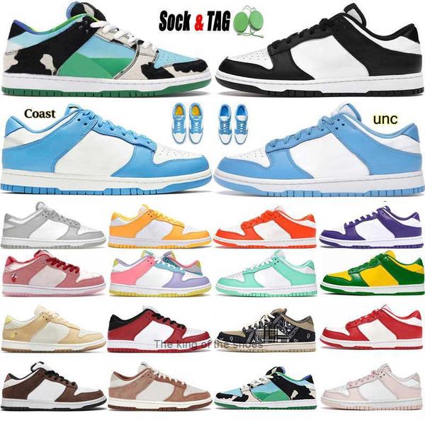 

2023sbchunky low casual running shoes men women black white unc university blue red coast kentucky syracuse varsity green chicago pigeon
