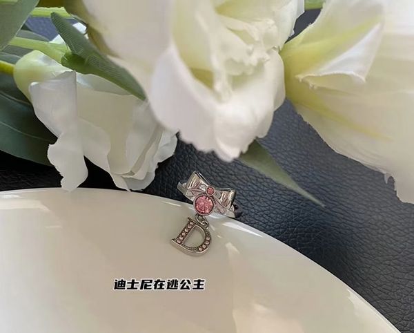 

classic brand design ring elegant exquisite jewelry accessories charming women style selected luxury gift designer quality couple silver pla, Golden;silver