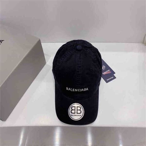 

balencaigcaps new spring early caps versatile embroidery erina alphabet base cap for men and women 1vbe t9lc, Blue;gray