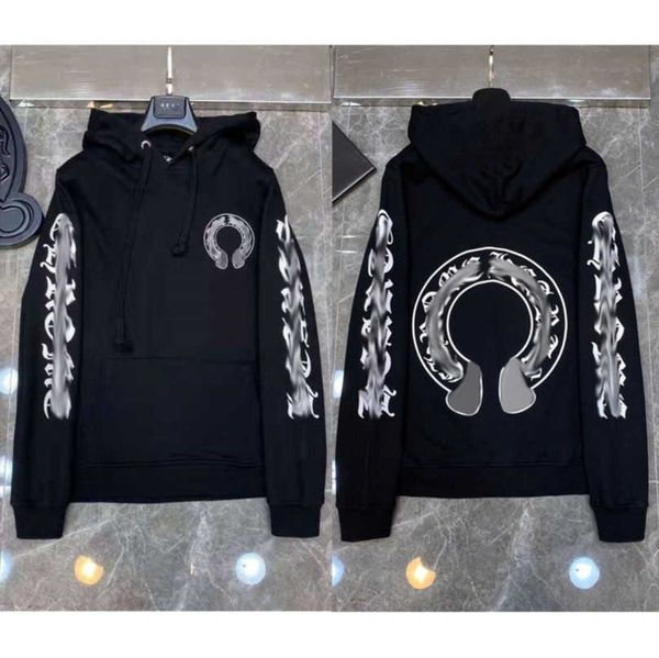 

mens fashion luxury jackets sweatshirts designer hoodies zipper sanskrit graffiti hooded sweater cross pullover hoodie casual women coat ja, Black;brown