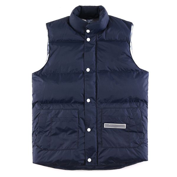

down jacket vest warm winter jacket black men and women thickened outdoor essential anti-cold clothing, Black;white