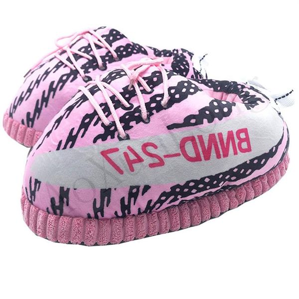 

35-43 winter warm slippers women cute bread shoes woman home slippers ladies indoor floor slippers sneakers y2282p, Black