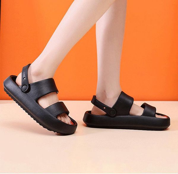 

luxury slipper designer sandal italy brand slides women slippers flat bottom flip flop sneakers boots casual shoe by hoe99 s176, Black