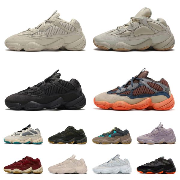 

with original new shoes designer granite yeezzys yeezzys 500 running shoes 500s mens women utility black bone white clay brown ash grey krkn