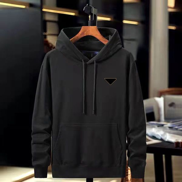 svart hoodie