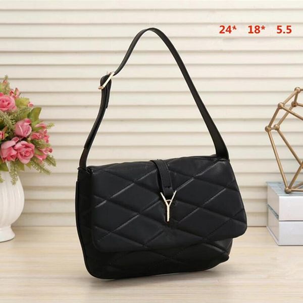 

designer handbag women's fashion tote bags large capacity travel shoulder crossbody bag women denim canvas underarm purse random