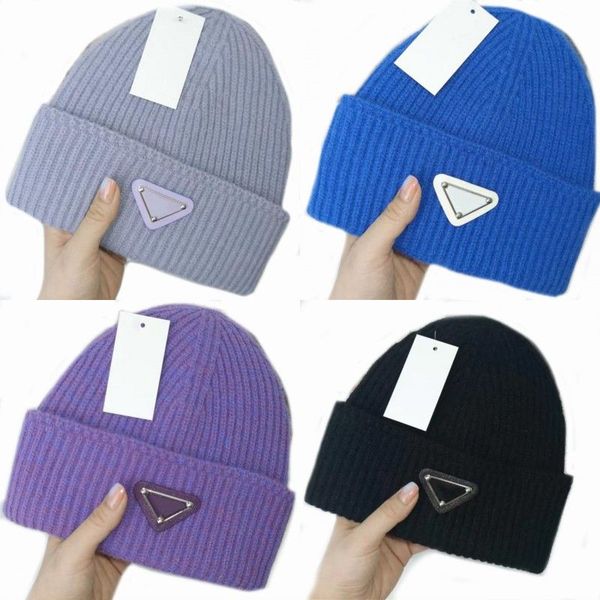 

hat designer cap beanies fitted beanie luxury trucker hats winter autumn travel headwear warm knitted korea street style multil color classi, Blue;gray