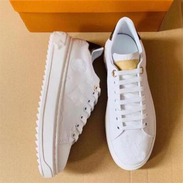 

02w the latest man women fashion dress shoes leather breathable open low outdoor sports sneakers flat shoe303j, Black