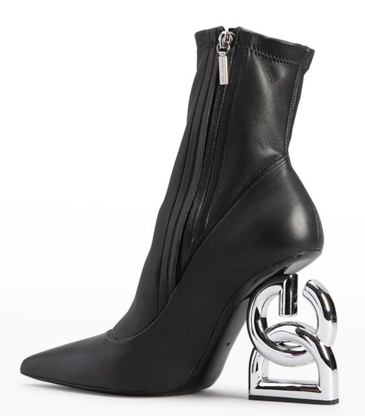 

combat boots ankle boot martin booties winter luxury brand crystal-embellished black calf leather lug soles party wedding chunky shoebox eu4