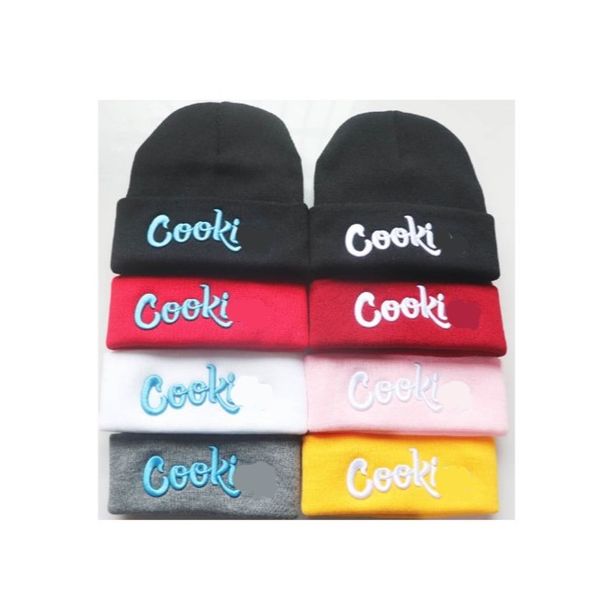

household sundries home clothing men women knitted hat fashion cookie backwood raw pattern embroidery ski warm winter beanie skullies cap