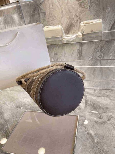 

women shoulder bags handbag female brown leather fashion joker bucket design feels 1117