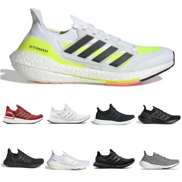 

running shoes tenis trainer sneakers triple black white solar yellow blue gold metallic tech indigo purple dash grey ultraboosts ub 6.0 men